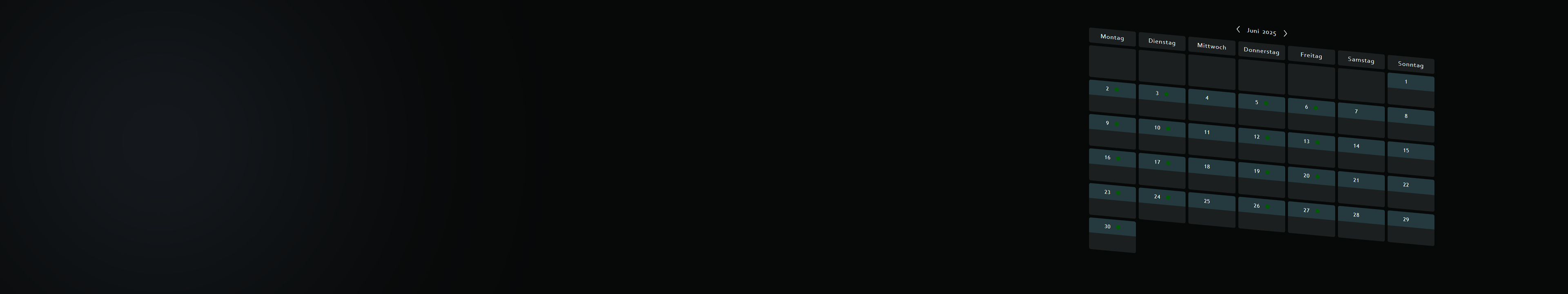 Screenshot of the Armoury Appointments app